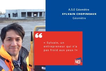 40 ans BGE – Portrait de la semaine | Sylvain Chopineaux