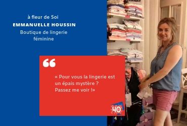 40 ans BGE – Portrait de la semaine | Emmanuelle Houssin