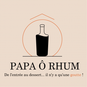 logo entreprise Papa O Rhum accompagnée création entreprise BGE Cholet